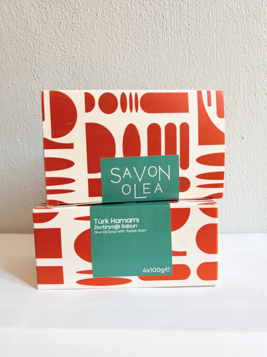 Savon Olea Türk Hamamı zeytinyağlı sabun seti