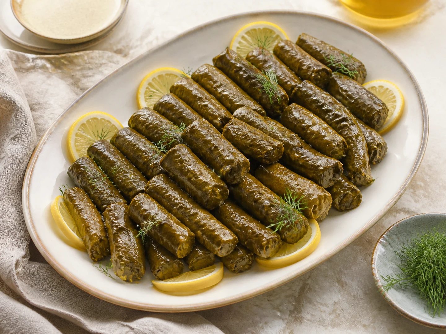 Zeytinyağlı yaprak sarma tarifi